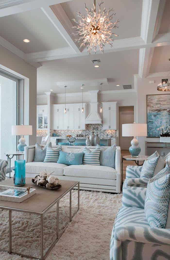 Bring a Nautical Touch to Your Home with Turquoise Accents