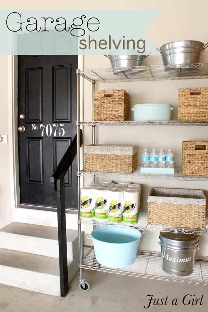 Utilize Casters, Baskets and Labeled Containers for Neatness