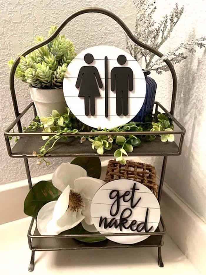 Add Bathroom Signs With Humor