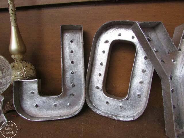 Make a Vintage Farmhouse Marquee with DIY Light-Up Letters