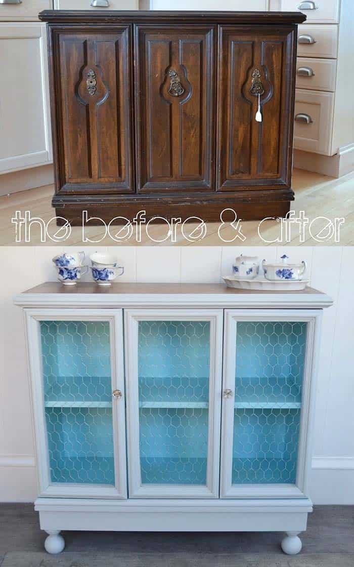 Transform Your Old Cabinet into a Modern Design