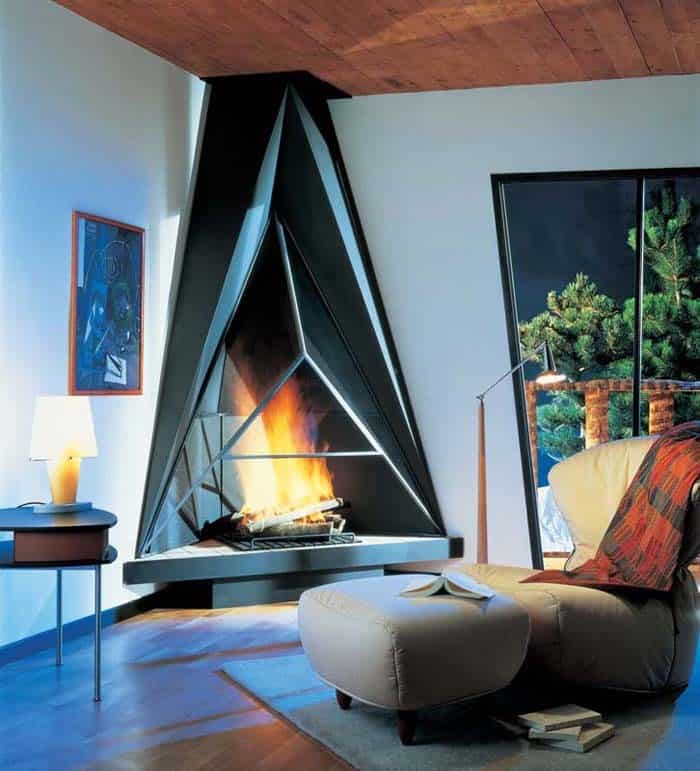 A Prism Fireplace