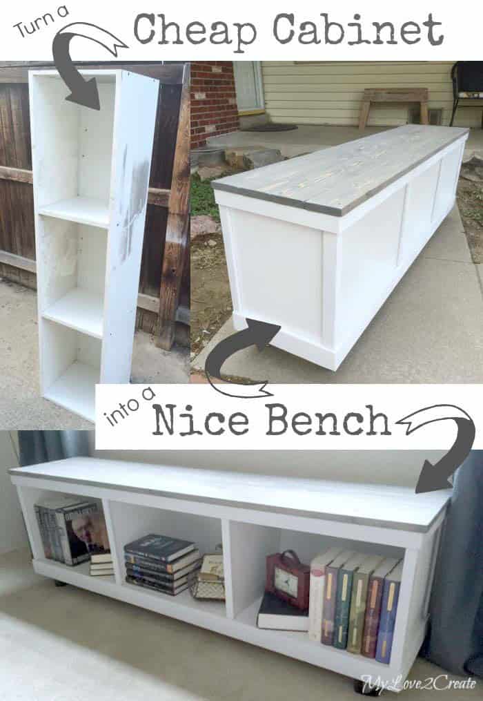 Upcycle A Cheap Bookcase