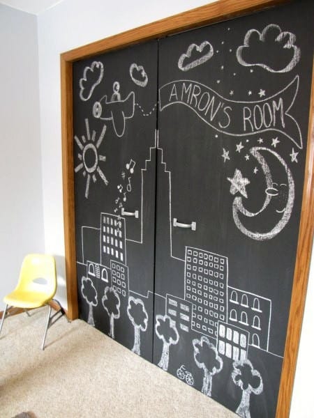 Unleash Your Creativity with Chalkboard Doors