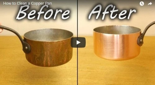 Restore Your Copper Pots to their Natural Gleaming Finish