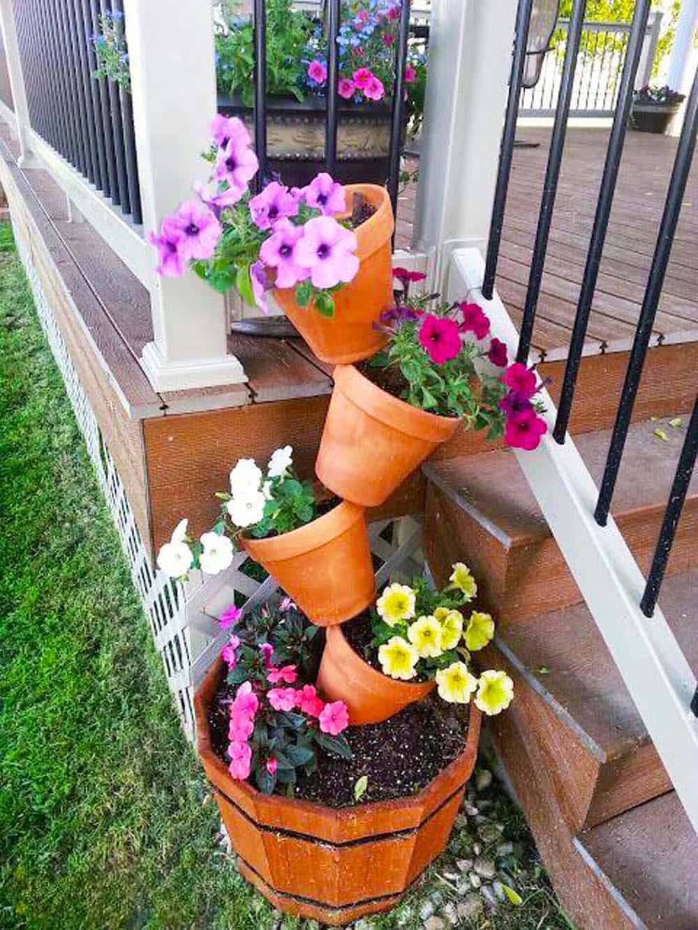 Topsy-Turvy Planter