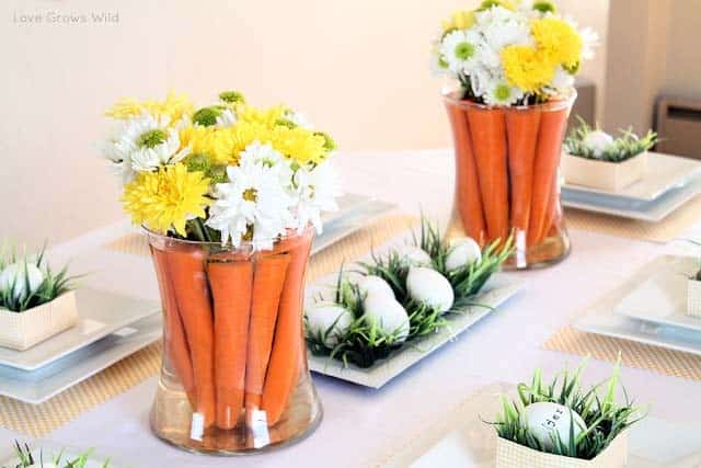 Creative Carrot Centerpieces for Spring Celebrations