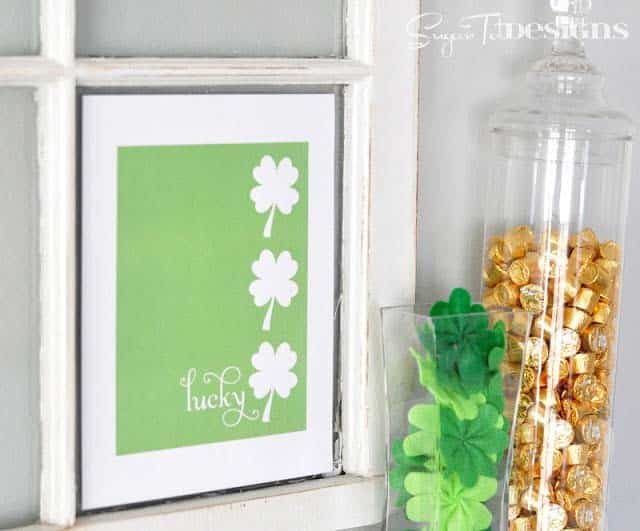 Frame Shamrocks for St. Patrick’s Day