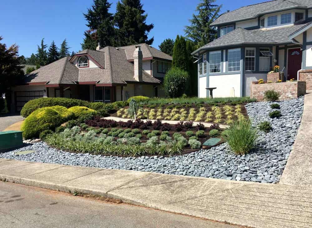 Pebble Garden Border