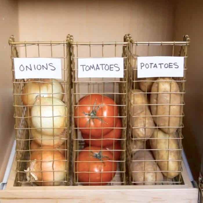 Utilize Magazine Racks for Optimal Vegetable Storage