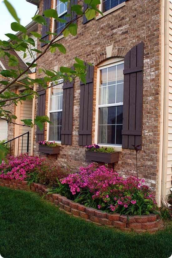 Build Raised Flower Bed With Bricks