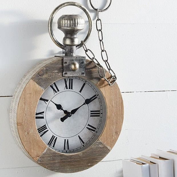 Add Character to Your Room with a Pocket Watch Wall Decor