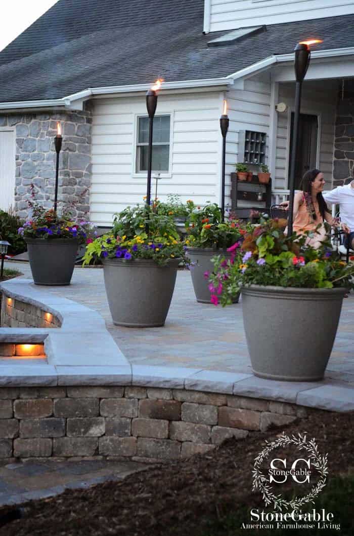 Illuminate Your Patio with Solar Torches for a Summery Glow