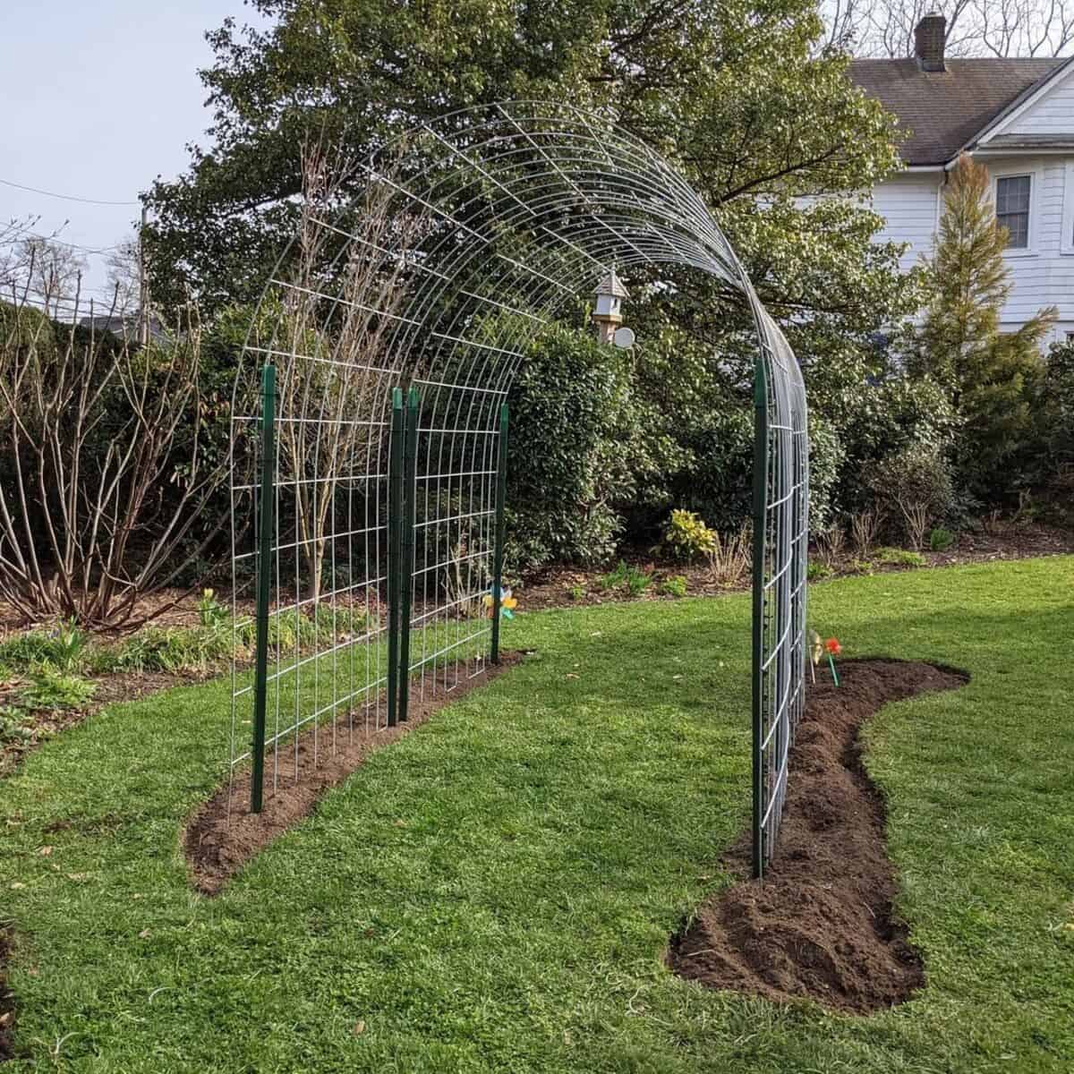 Arch-shaped Trellis