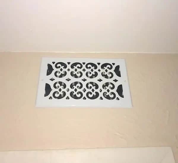 Change The Vent Cover With A Decorative One