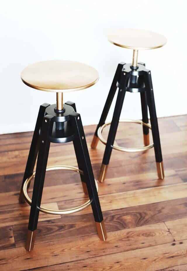 Paint Stools For Vintage Charm