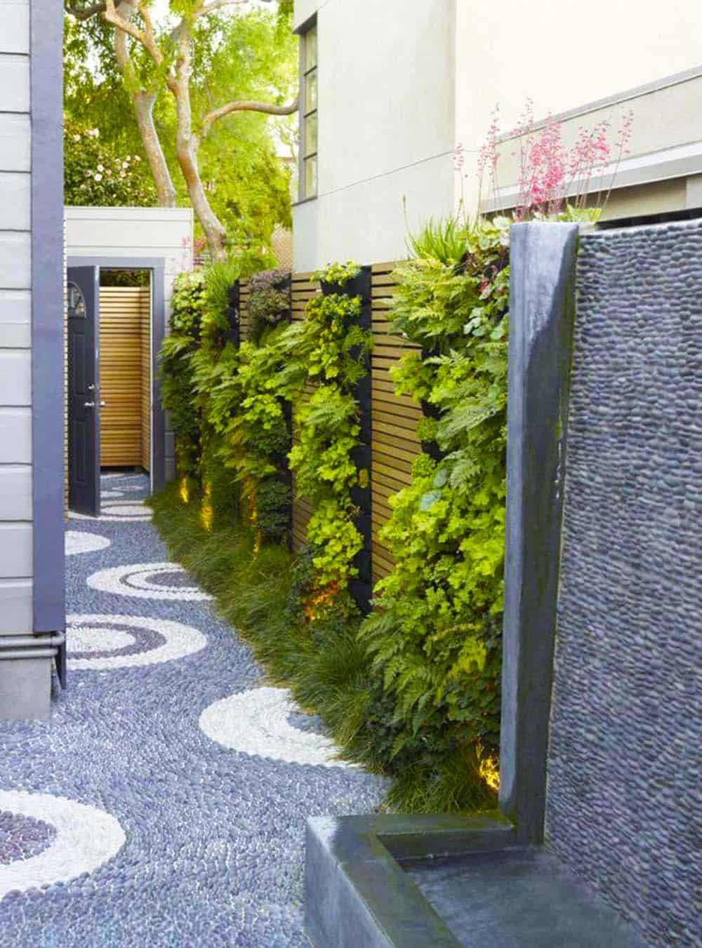 Zen Entryway Garden