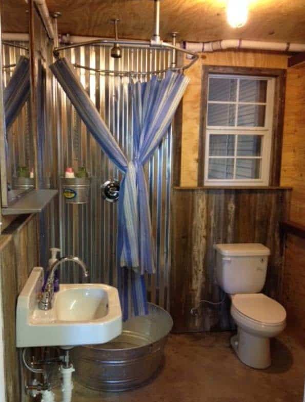 Small Shower Nook Idea