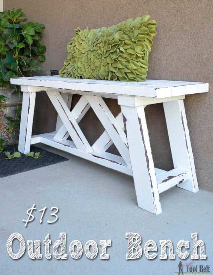 Transform Your Outdoor Space with a Stylish Vintage Bench