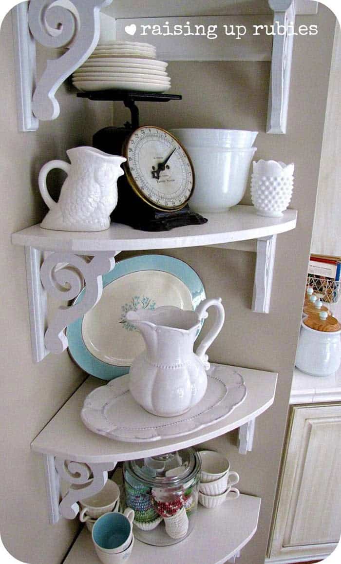 Utilize Extra Space For Corner Storage