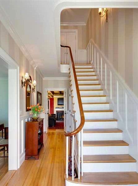 Staircase Wainscoting Ideas