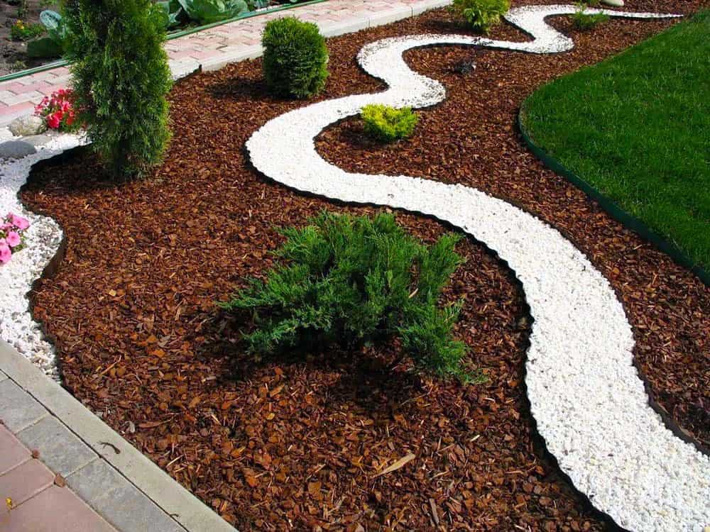 Meandering Garden Stream