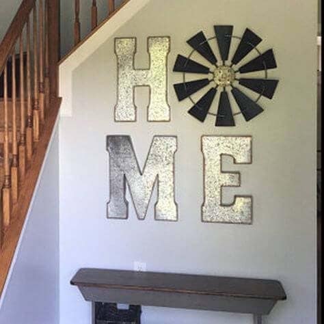 Crafty Home Windmill Sign