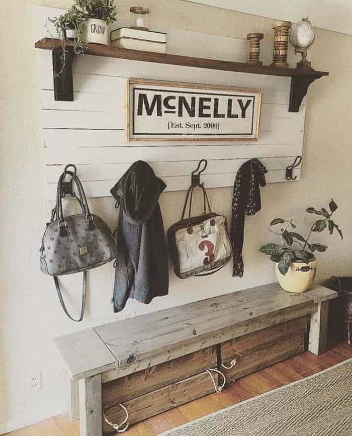 Embrace Equestrian Style with a Rustic Farmhouse Entryway