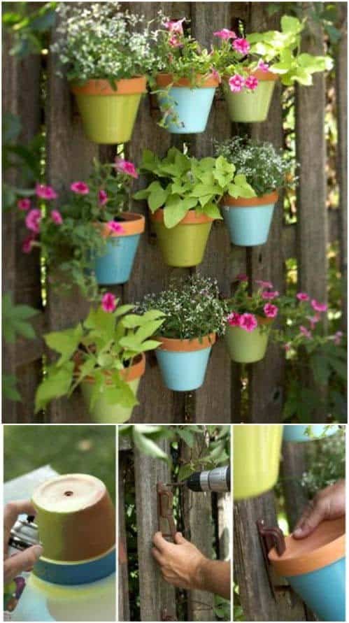 Pretty Painted Flowerpot Project