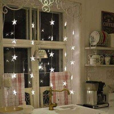 Light Up Your Kitchen with Christmas Stars