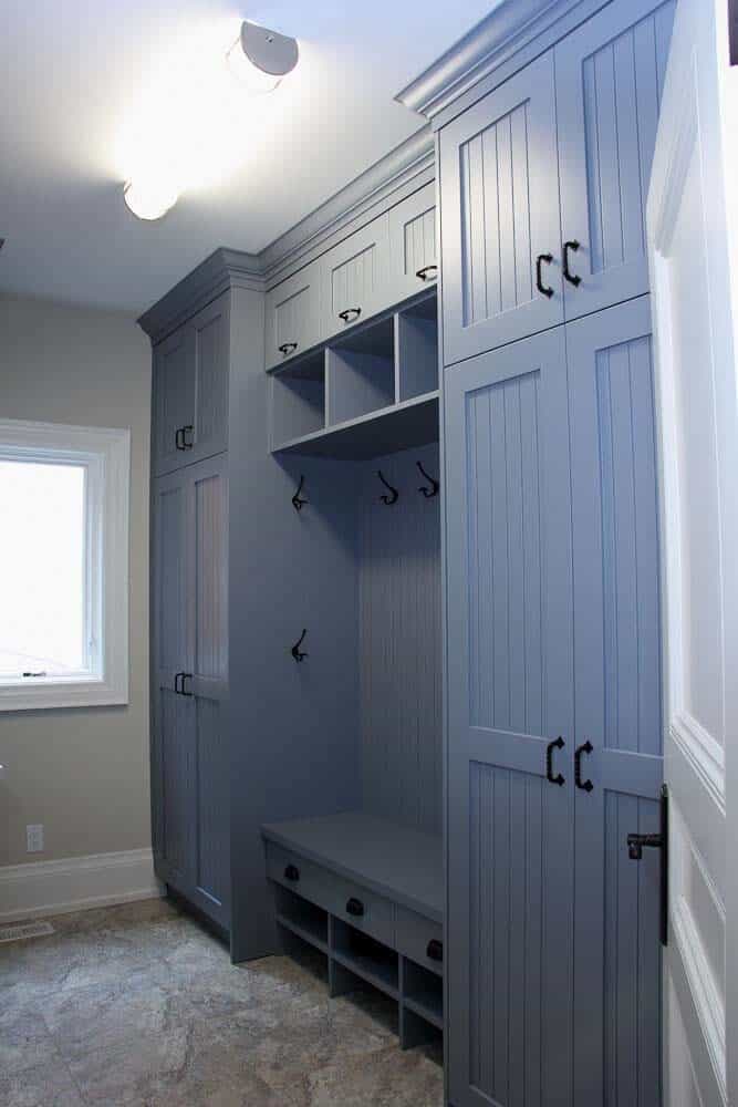 Bring Life to Your Mudroom with an Ocean Blue Color Palette