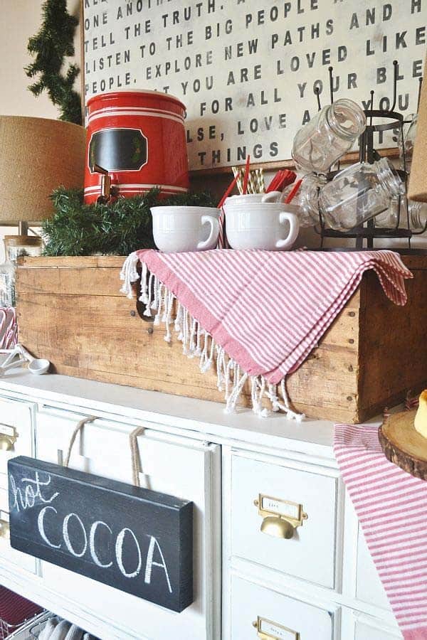 Add Warmth With A Hot Cocoa Bar