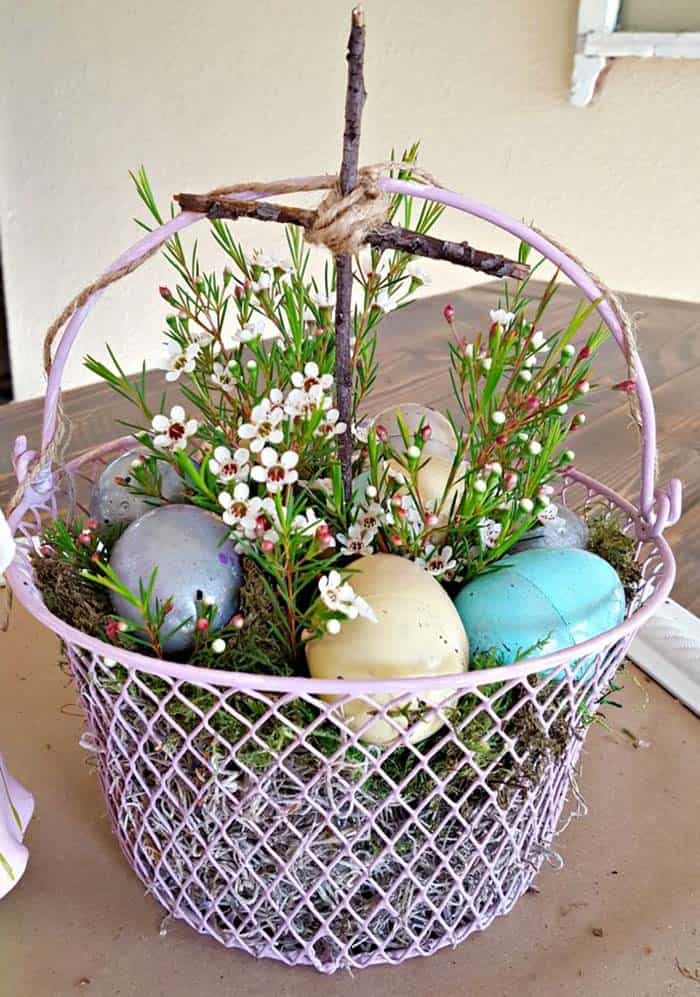 Brighten Up Your Easter with a Funky Egg Basket