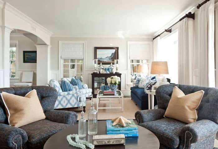 Natural Materials Help Incorporate The Coastal Vibe