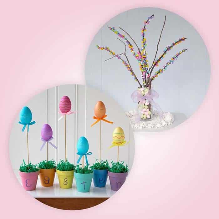 Make Plant Decor for Easter Using Eggs