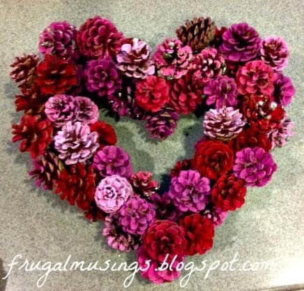 Create a Festive Valentine’s Day Wreath