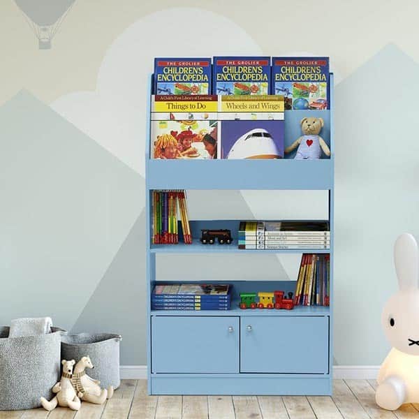 Customizable Toy and Book Organizer for Kids’ Rooms