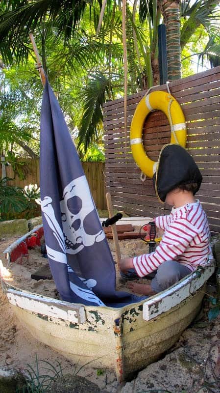 Upcycle A Sandbox Pirate Ship