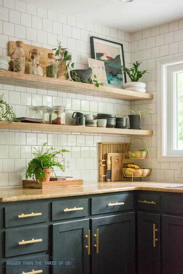 Sturdy Natural Light Timber Shelves