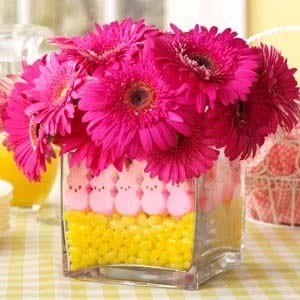 Make a Peeps and Jelly Beans Bouquet for Spring