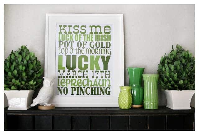 Celebrate St. Patrick’s Day with Framed Quotes