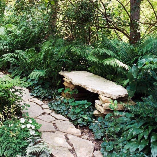 Build a Bench With Stepping Stones