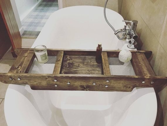 Take Bathtime to the Next Level with a Wooden Caddy