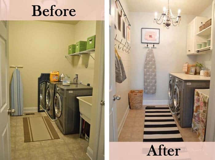 Added Storage Laundry Room Upgrade