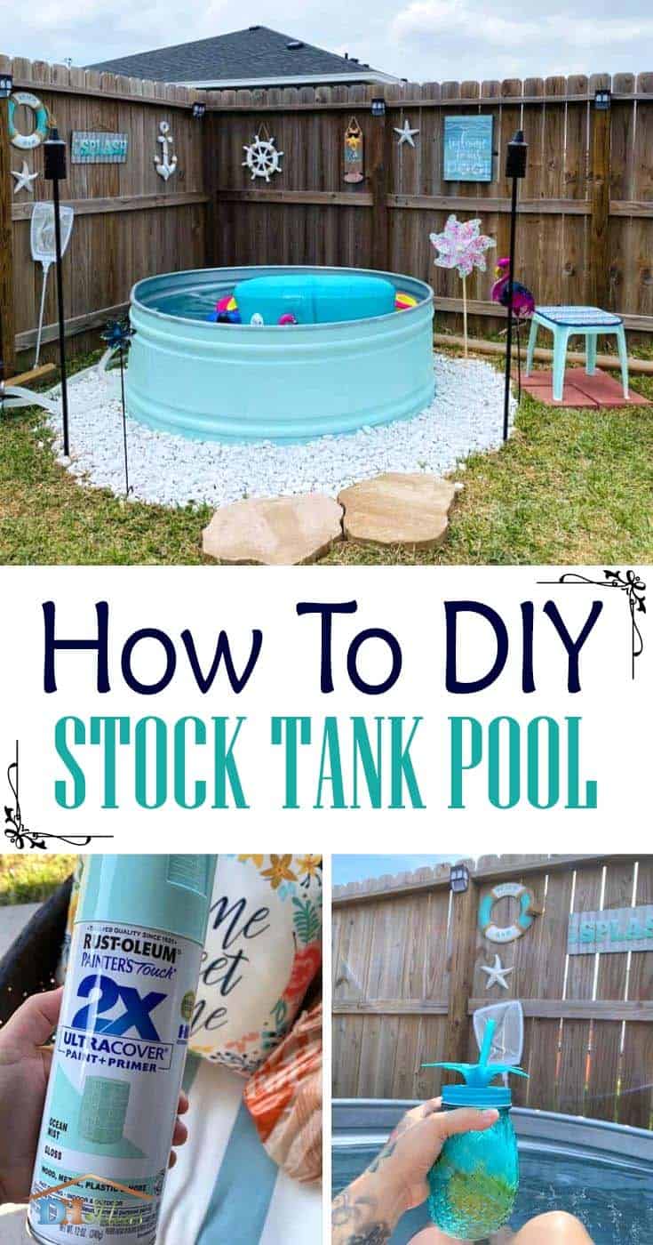 Turn Your Agricultural Stock Tank into a Backyard Pool