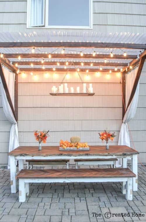 Create a Romantic Outdoor Spot with Your Pergola