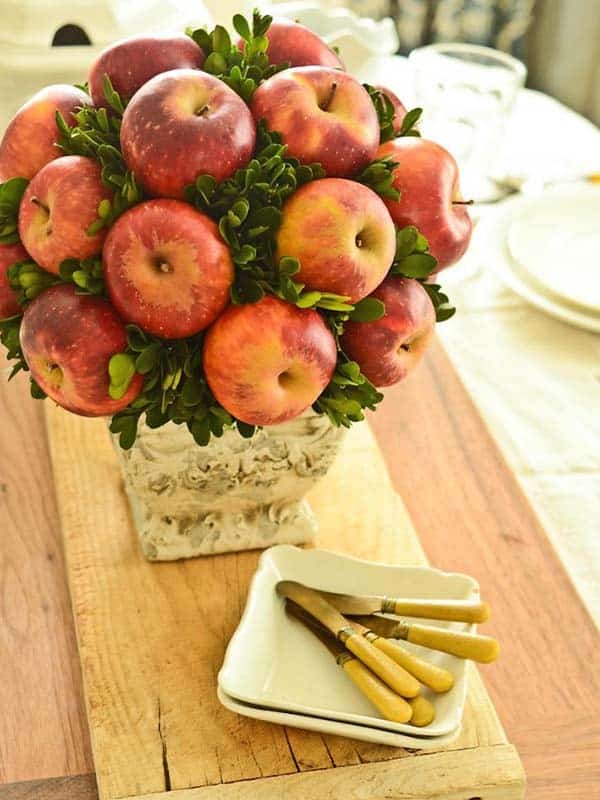 Impress Guests with an Edible Fall Centerpiece