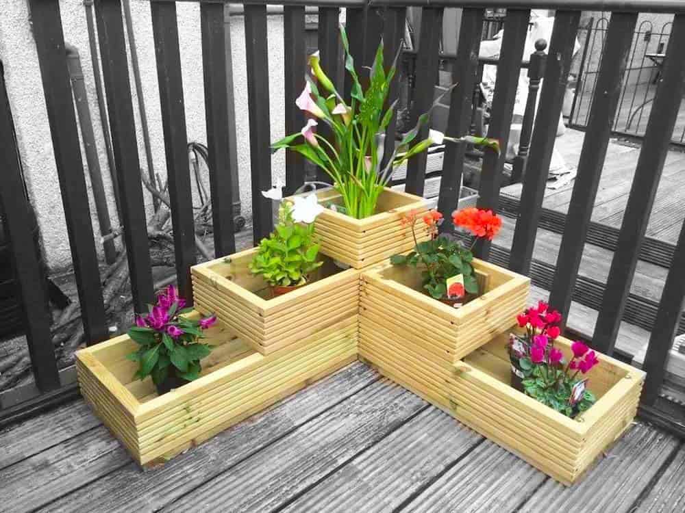 Tiered Planter Artistry