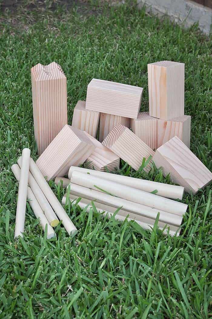 DIY Viking Chess Kubb