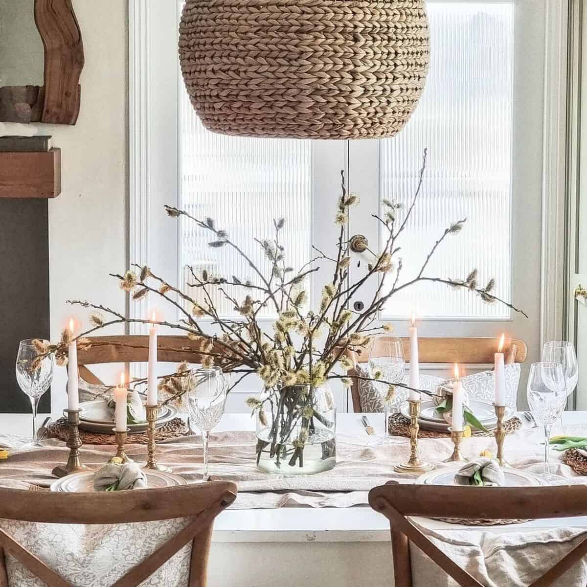 Dry Twigs Centerpiece